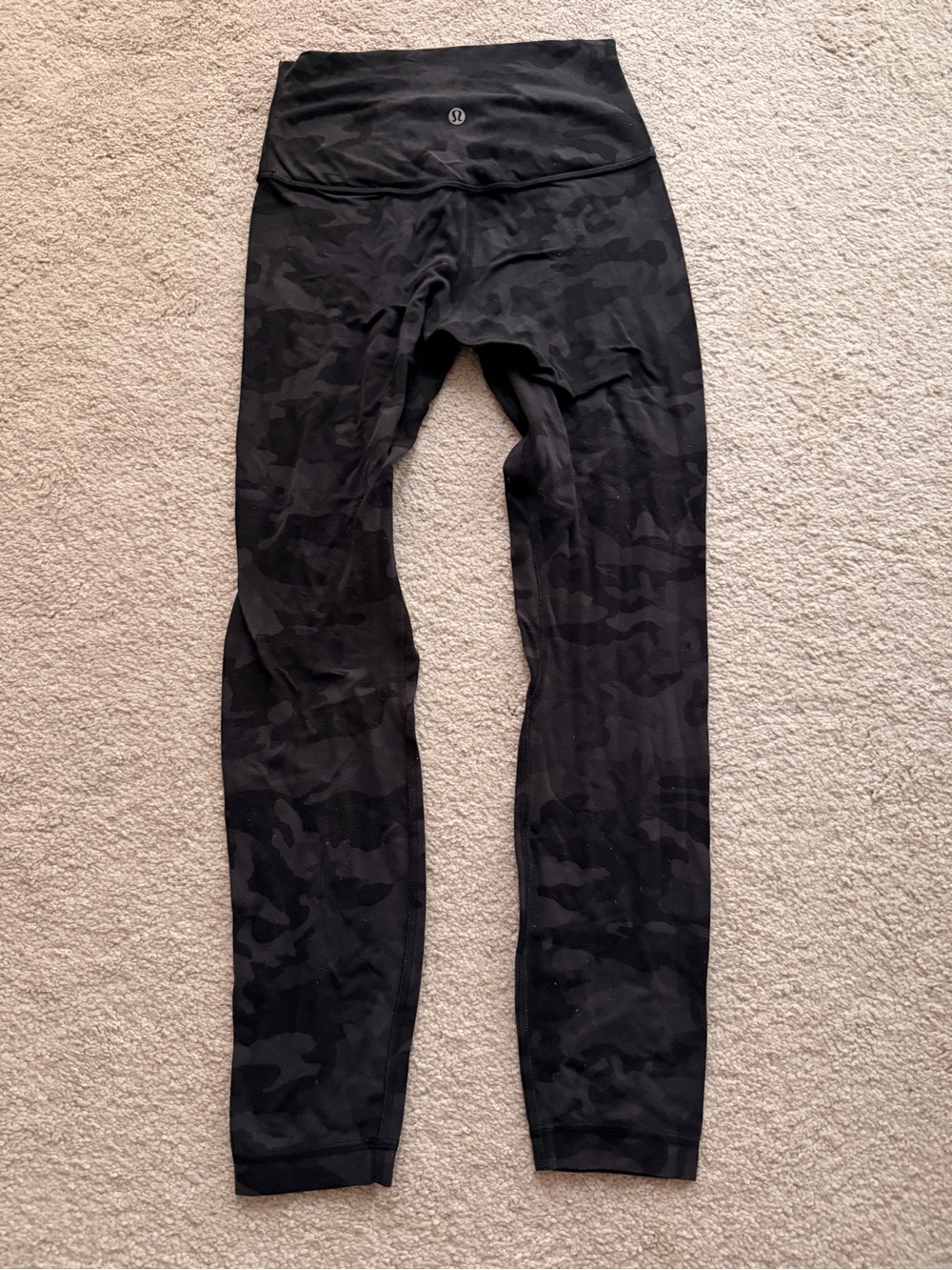 Lululemon Align Pants Black Camo Leggings